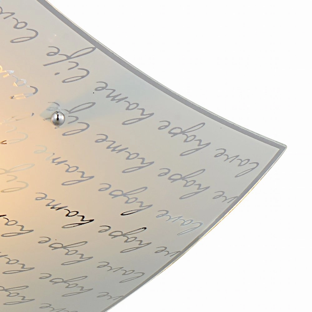 Unieke plafonniere Signa 30 Text Trio 4017807364941