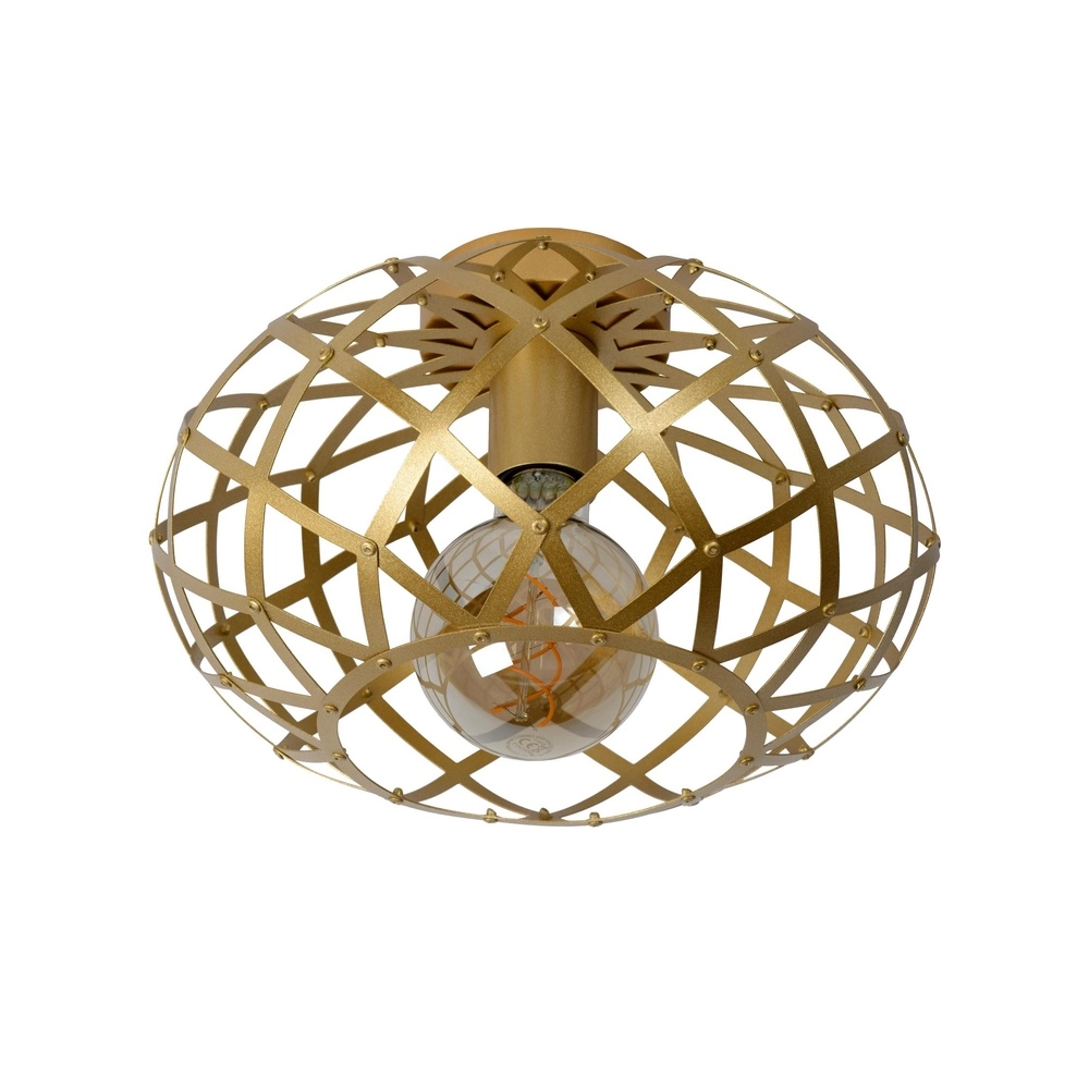 Plafondlamp Wolfram goud