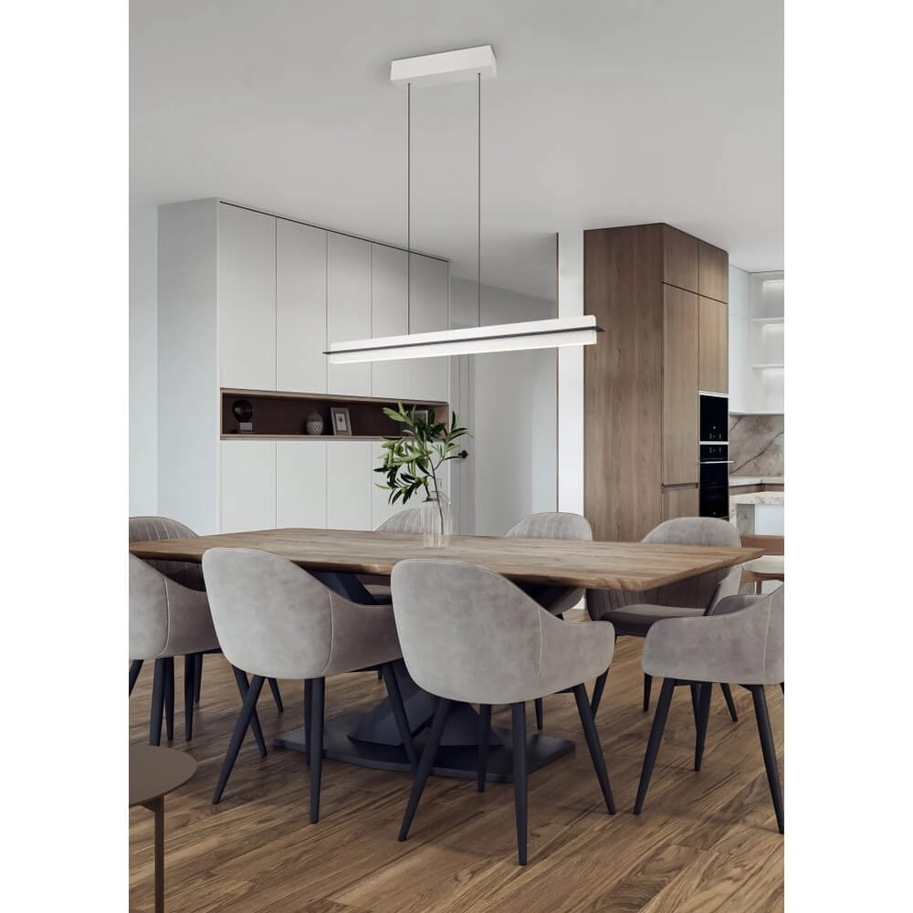 Design hanglamp Emerson grijs Trio 4017807642803