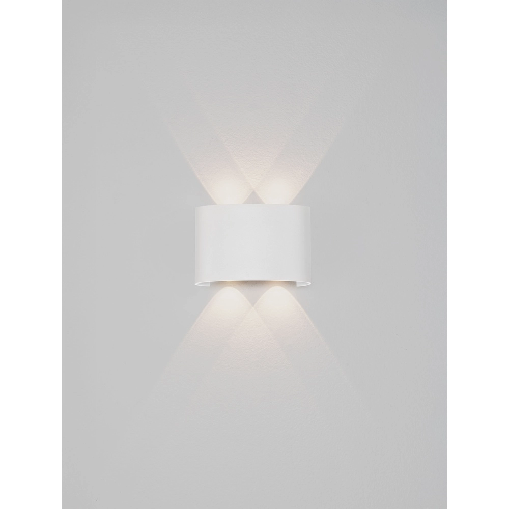 Ovale wandlamp Duomo wit Lyora 5212017481658