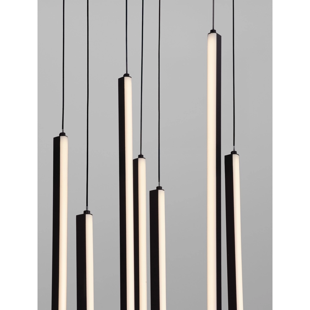 Design pendant lamp Gratta black Ø 50cm Lyora 5212017468536