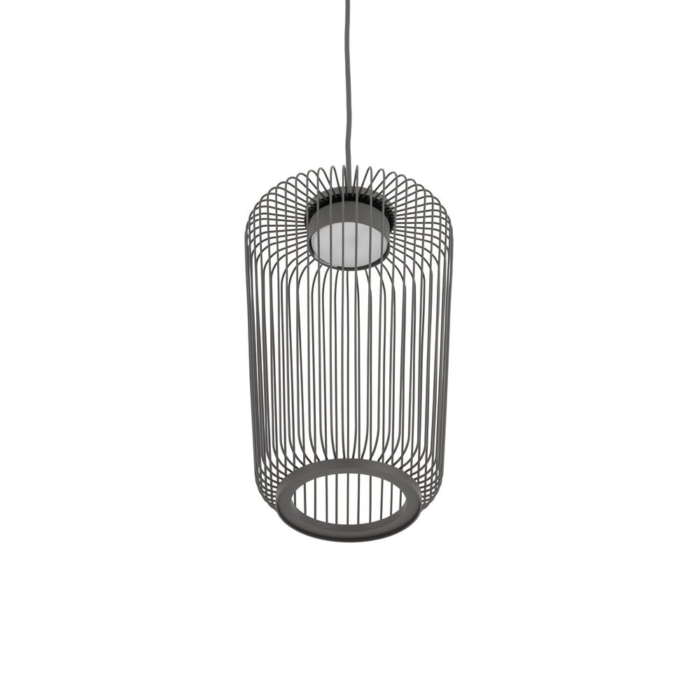 Kooilamp Kenai umbra grijs Ø 20cm Lyora 5903139122245
