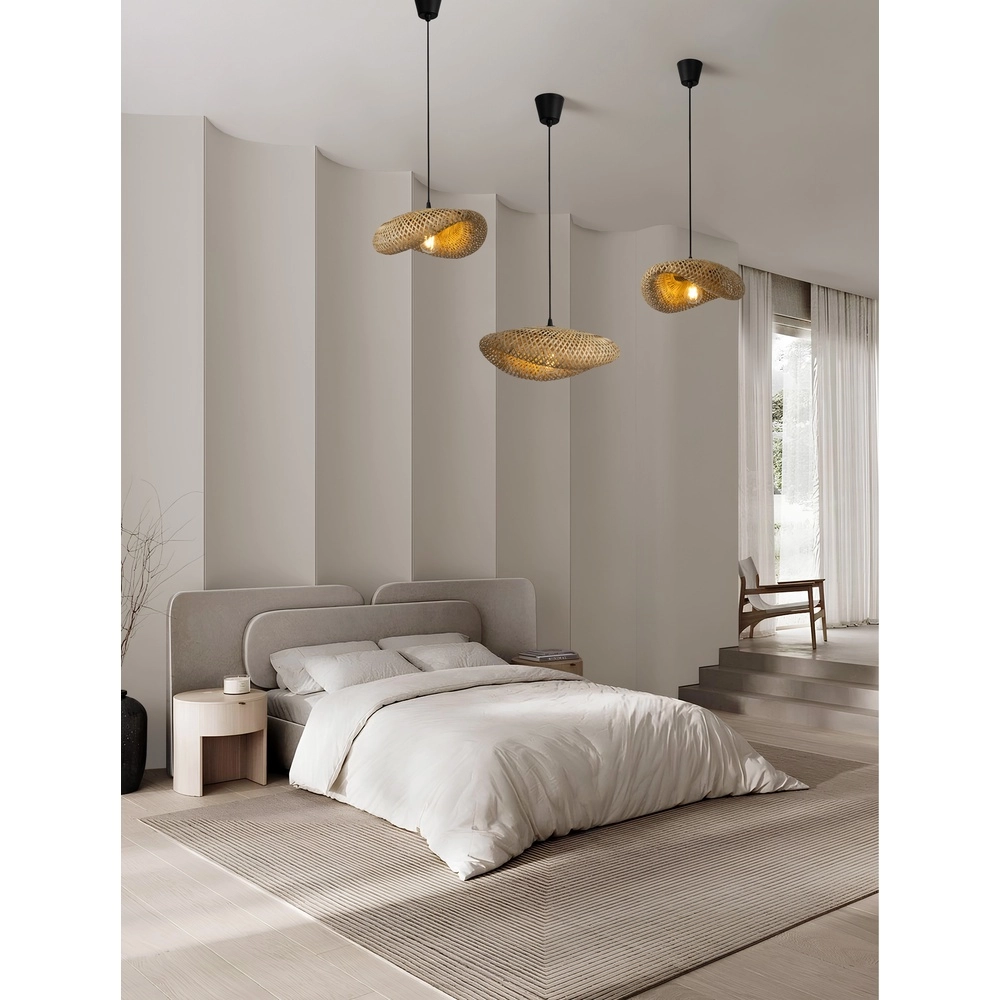 Bamboo pendant lamp Adaline 42cm Lyora 5212017465610