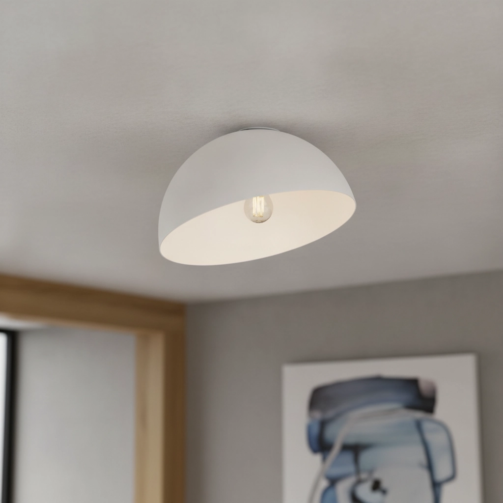 Plafondlamp Onia wit Ø 29cm