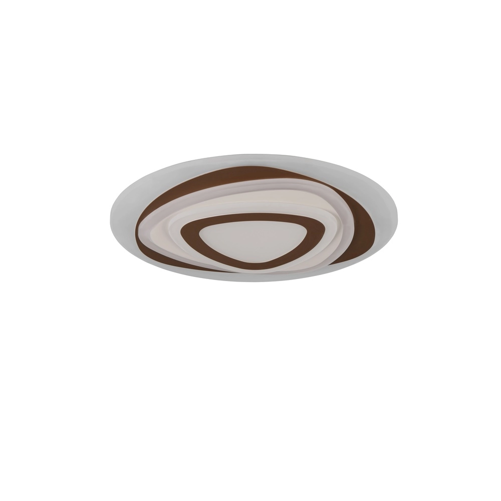 Plafonniere Zilo modern mokka bruin
