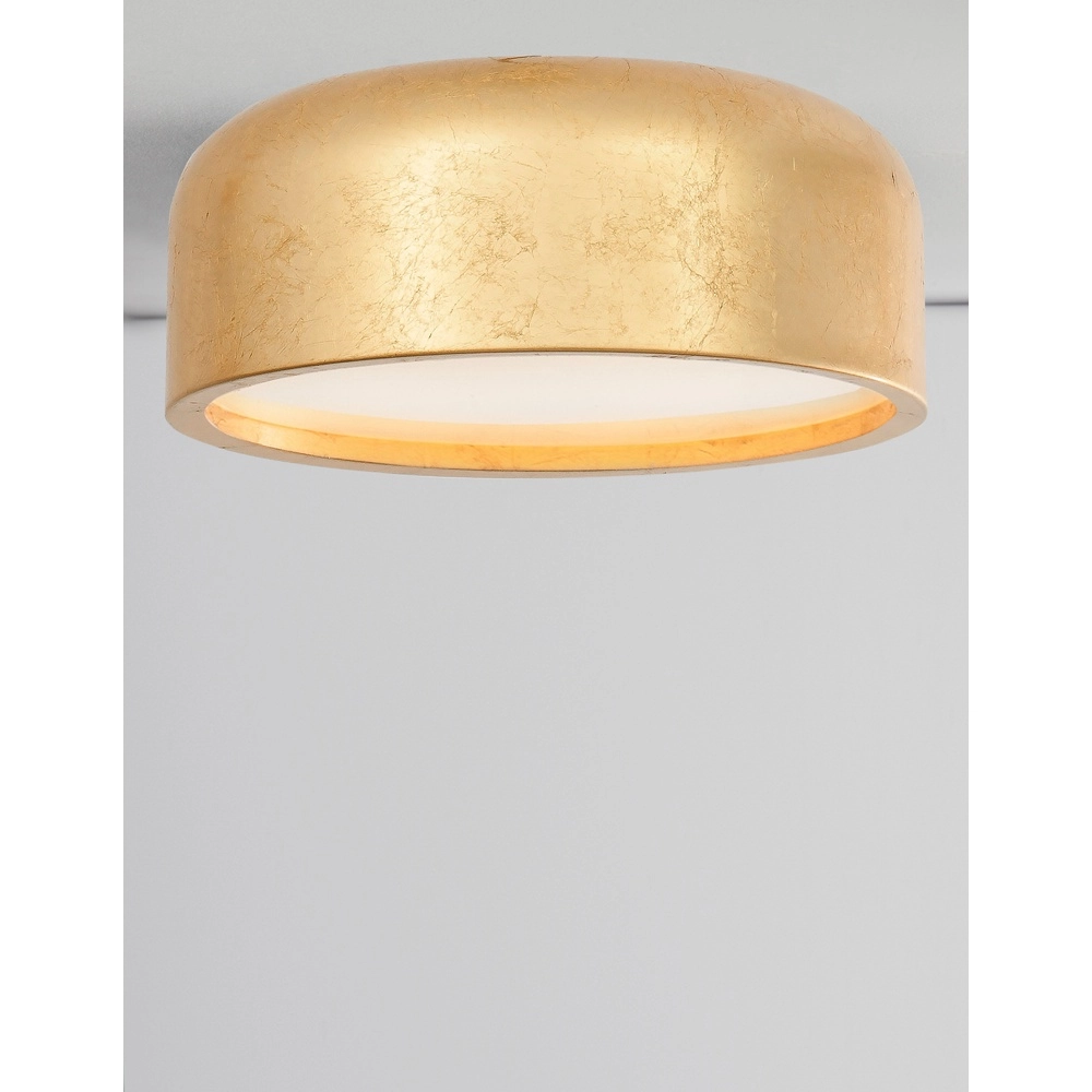 Design plafondlamp Perleto goud Ø 35cm Lyora 5212017419576