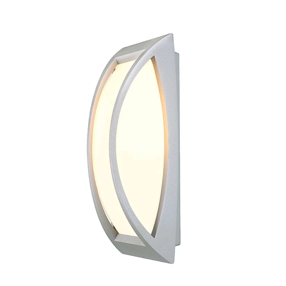 Design buitenlamp Meridian 2 zilvergrijs
