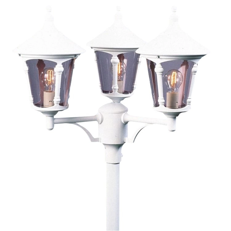Klassieke lantaarnkap Virgo 3-lichts wit KonstSmide 7318305732506