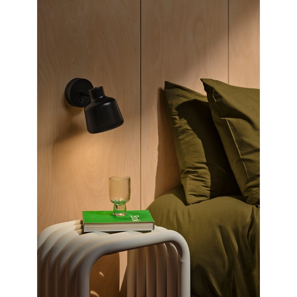 Zwart wandspotje Louella  Nordlux 5704924027079