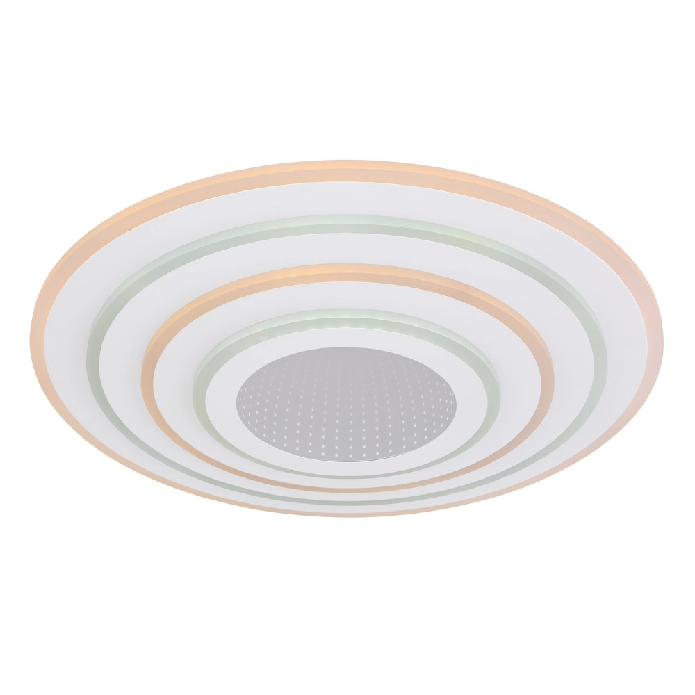 Strakke plafondlamp Jocelyn wit Globo 9007371407682