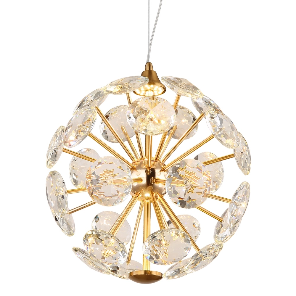 Hanglamp Virina goud Globo 9007371446629