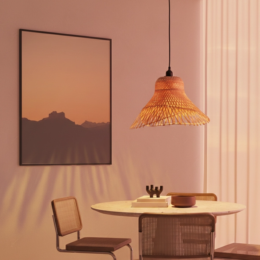 Rotan hanglamp Aura Ø 45cm