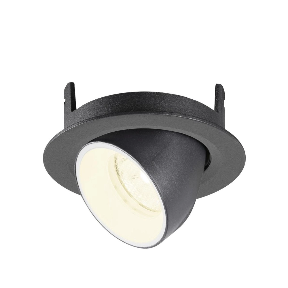 Inbouwspot Numinos Gimble XS zwart/wit 4000K - 20gr SLV 4024163306911