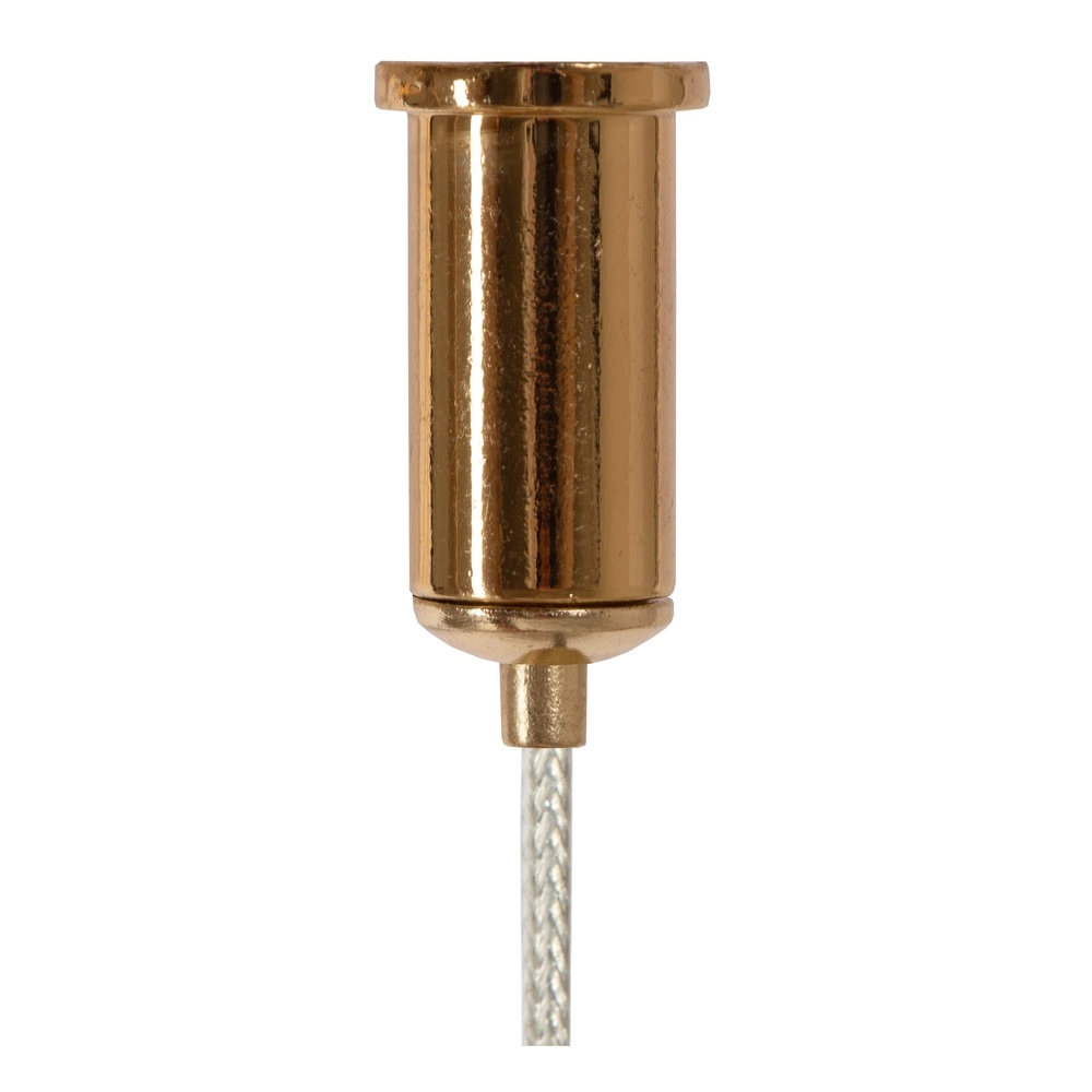 Moderne led hanglamp Slalom Koffie bruin met effect Premium by Lucide 5411212135148