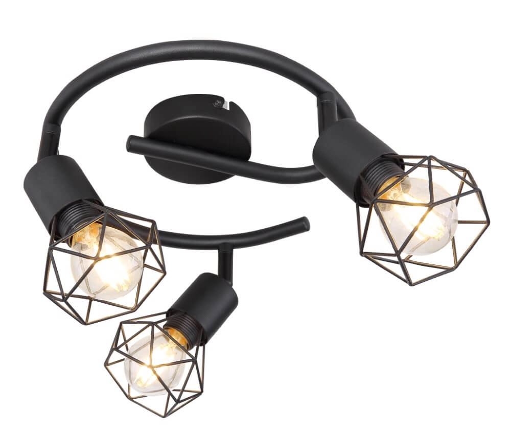Design plafondlamp Xara I zwart