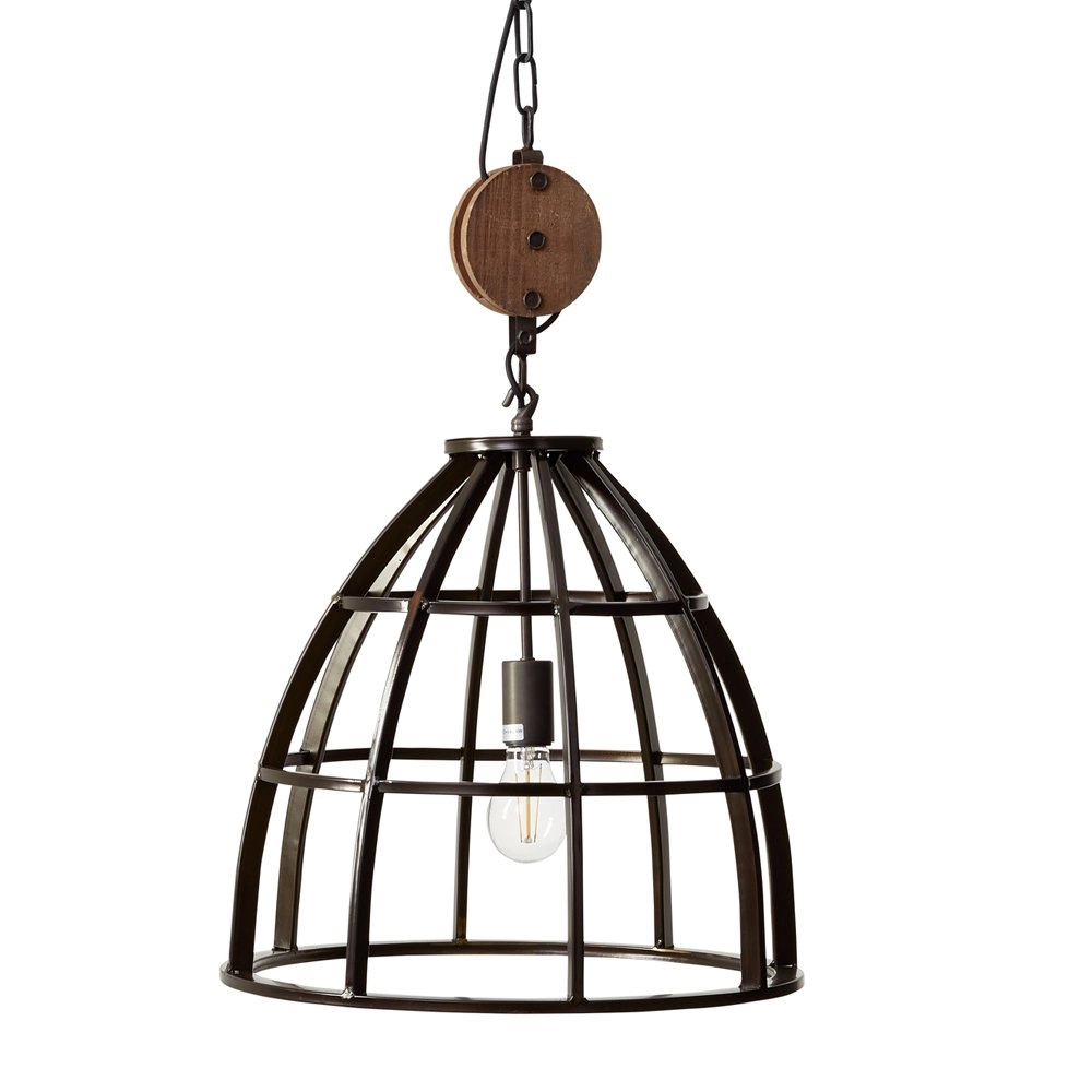 Landelijke hanglamp Matrix Ø 48cm