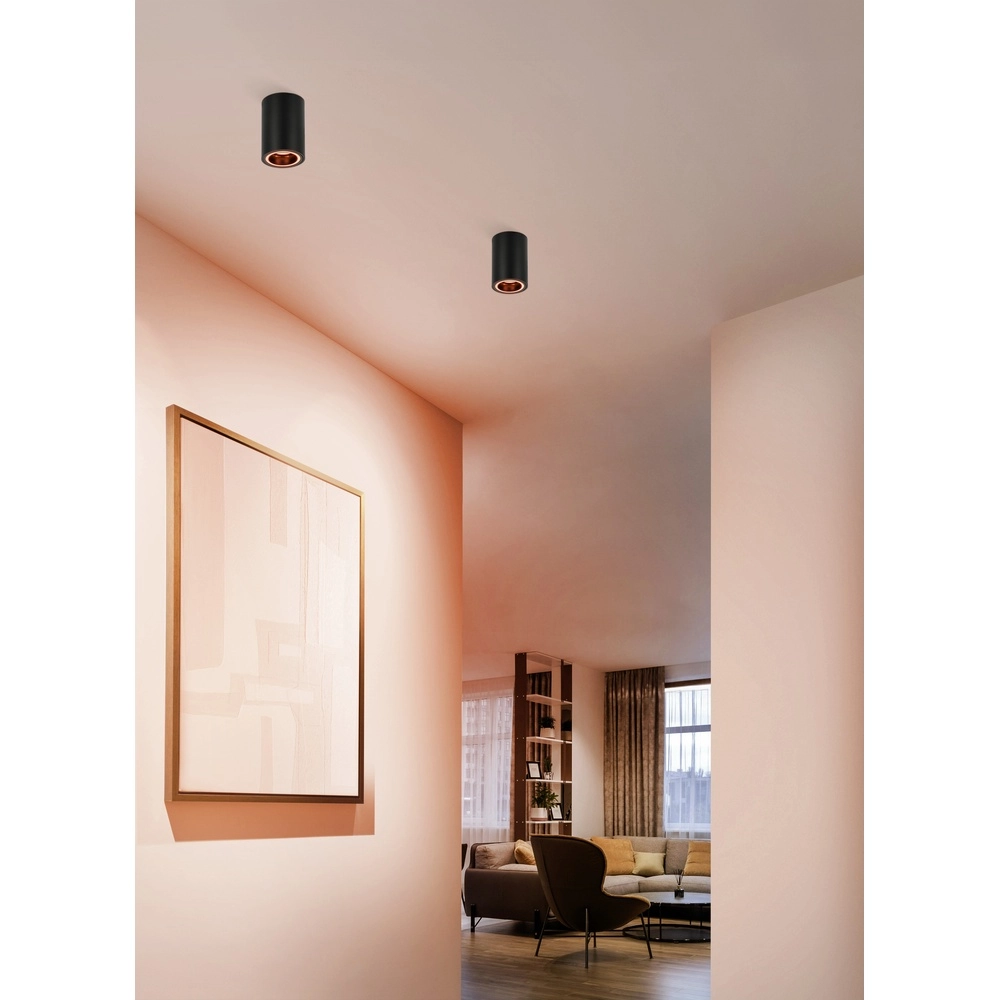 Zigbee opbouw spot Carosso-Z zwart Eglo 9008606312900