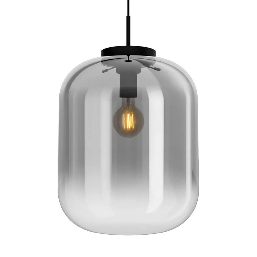 Zwarte hanglamp Bulciago design Ø 35cm Stars of Light 9002759396749