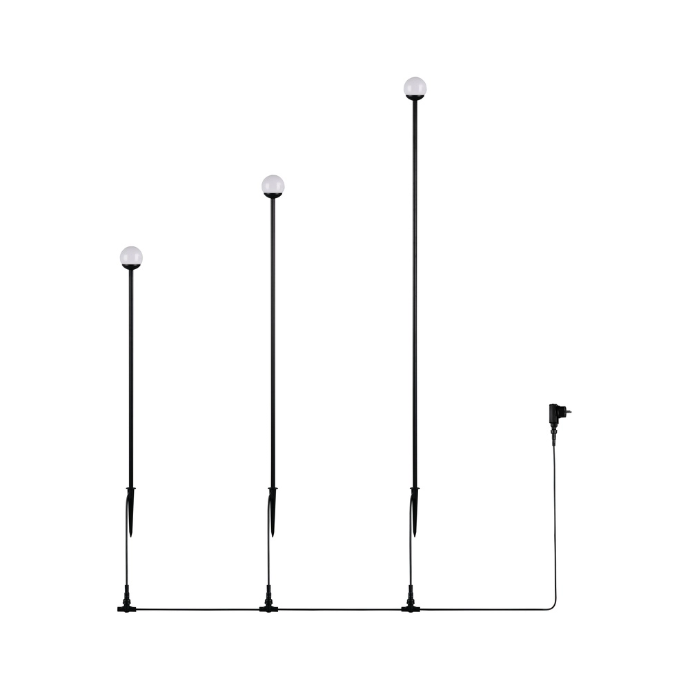 Tuinlamp Scoop zwart Trio 4017807697599