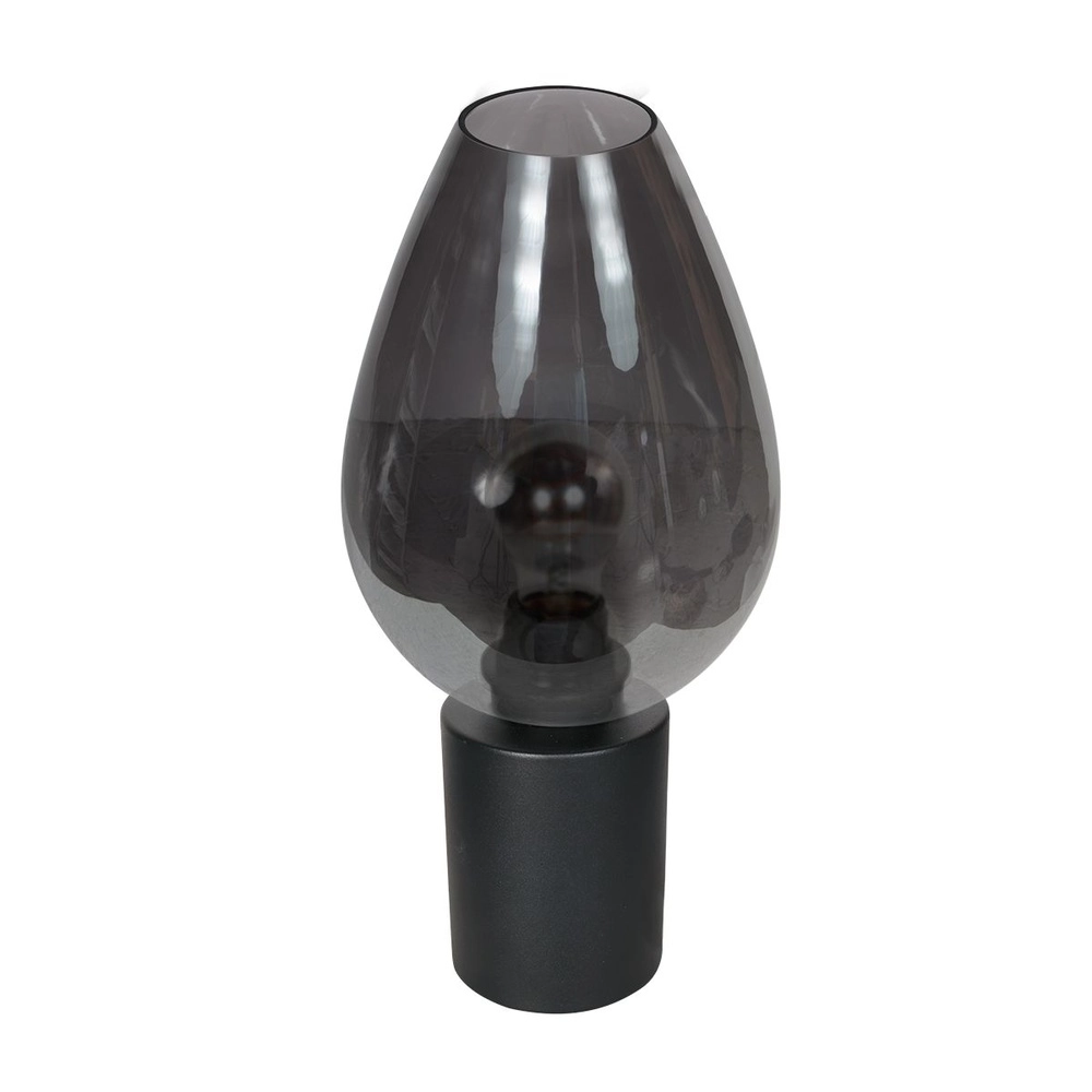 Tafellamp Bloeba smoke glas Ø 22,5cm Tafellamp Bloeba smoke glas Ø 22,5cm