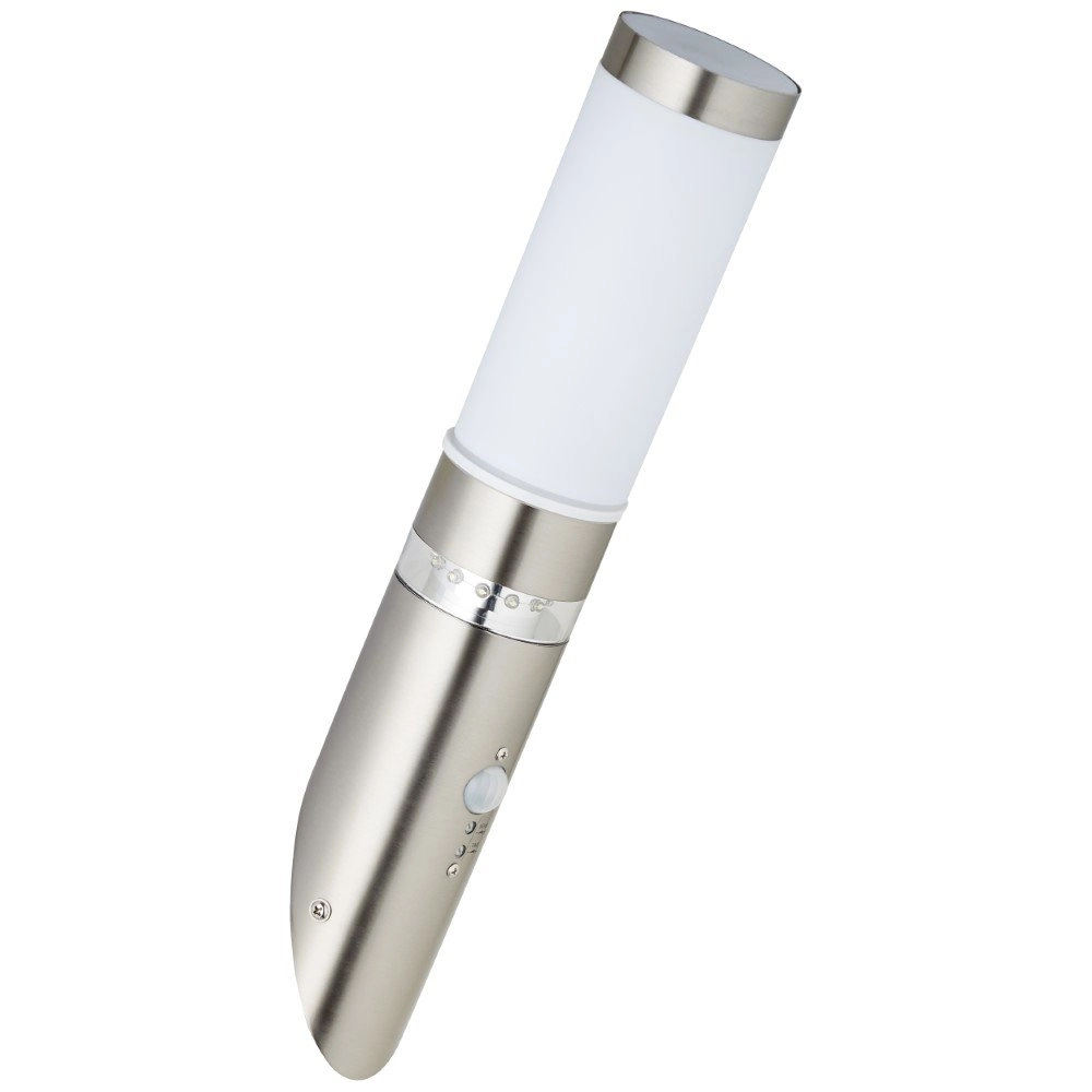 RVS buitenlamp Bole met sensor Brilliant 4004353133749