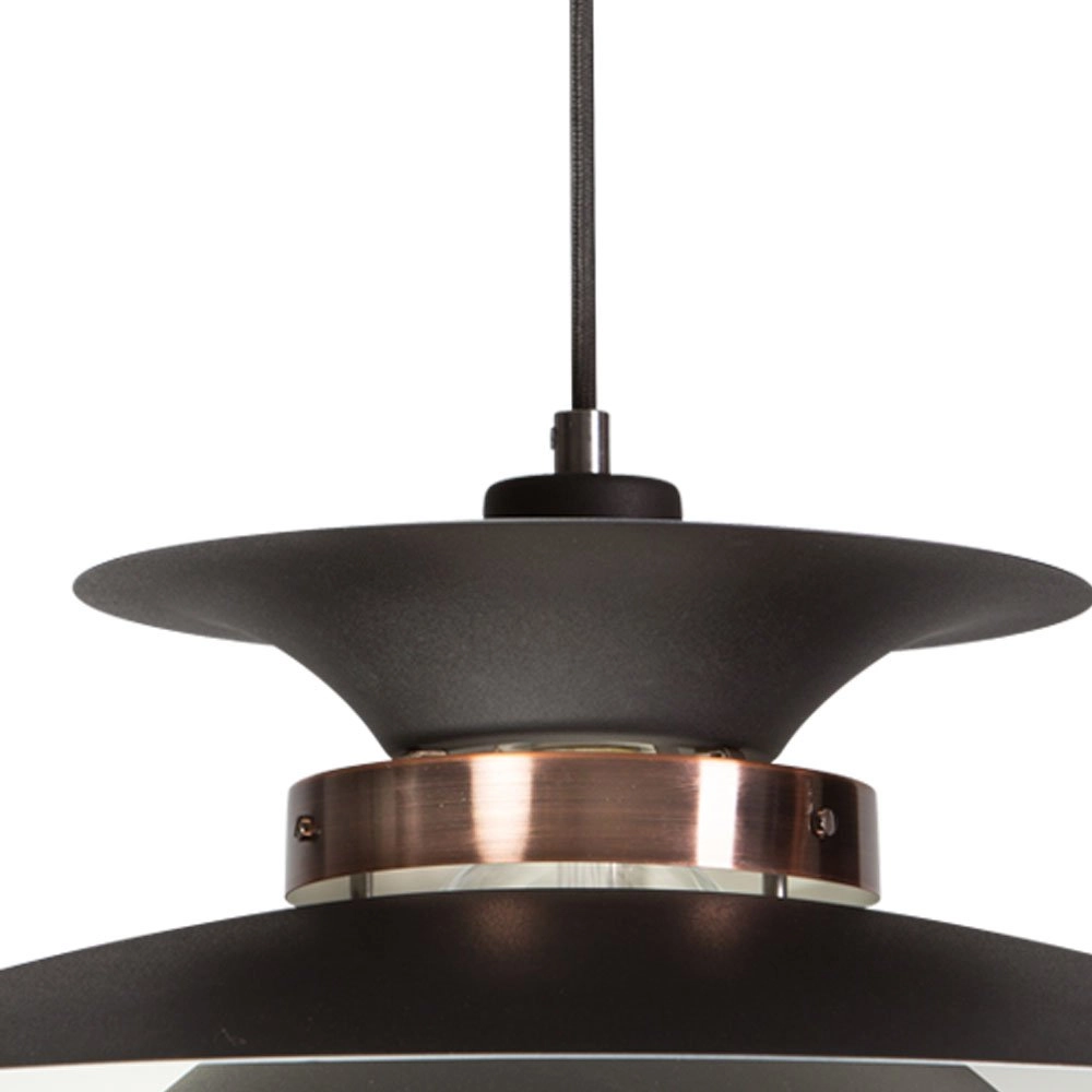 Stoere hanglamp Potenza 50cm bronsbruin ETH 8719075183236