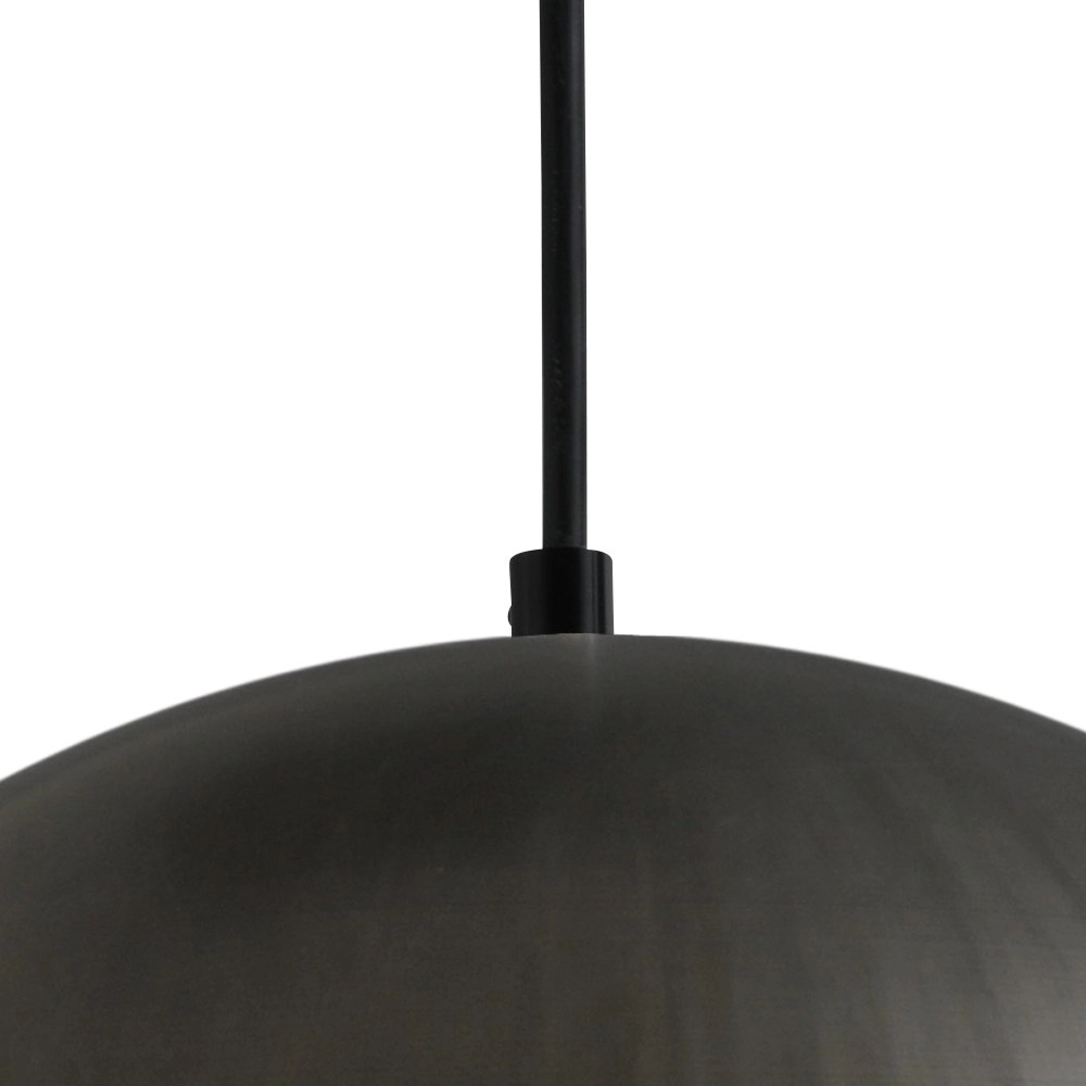 Grote stoere hanglamp Industria Gunmetal 30 met wit Masterlight 8718121120447