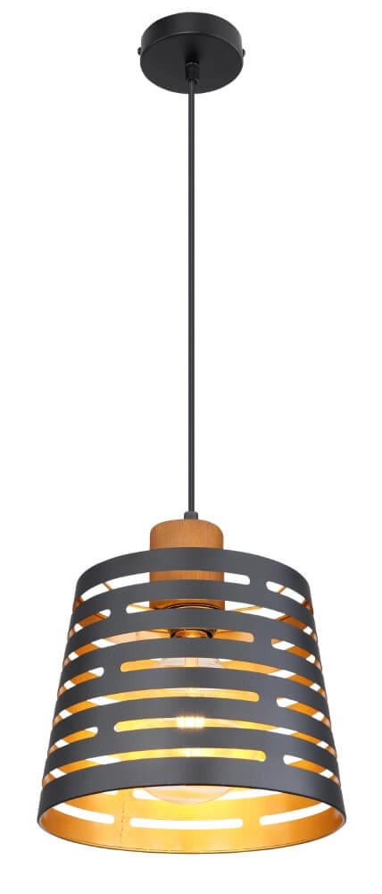 Landelijke hanglamp Ablona Ø 25cm Globo 9007371408245