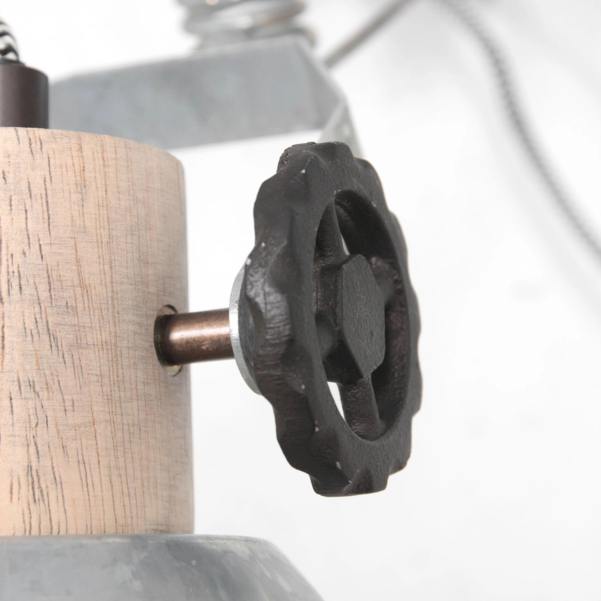 Eetkamer hanglamp Gearwood zwart Steinhauer 8712746133783