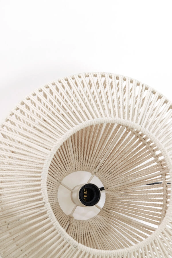 Scandinavische hanglamp Deya crème Ø 40cm Light & Living 8717807744922