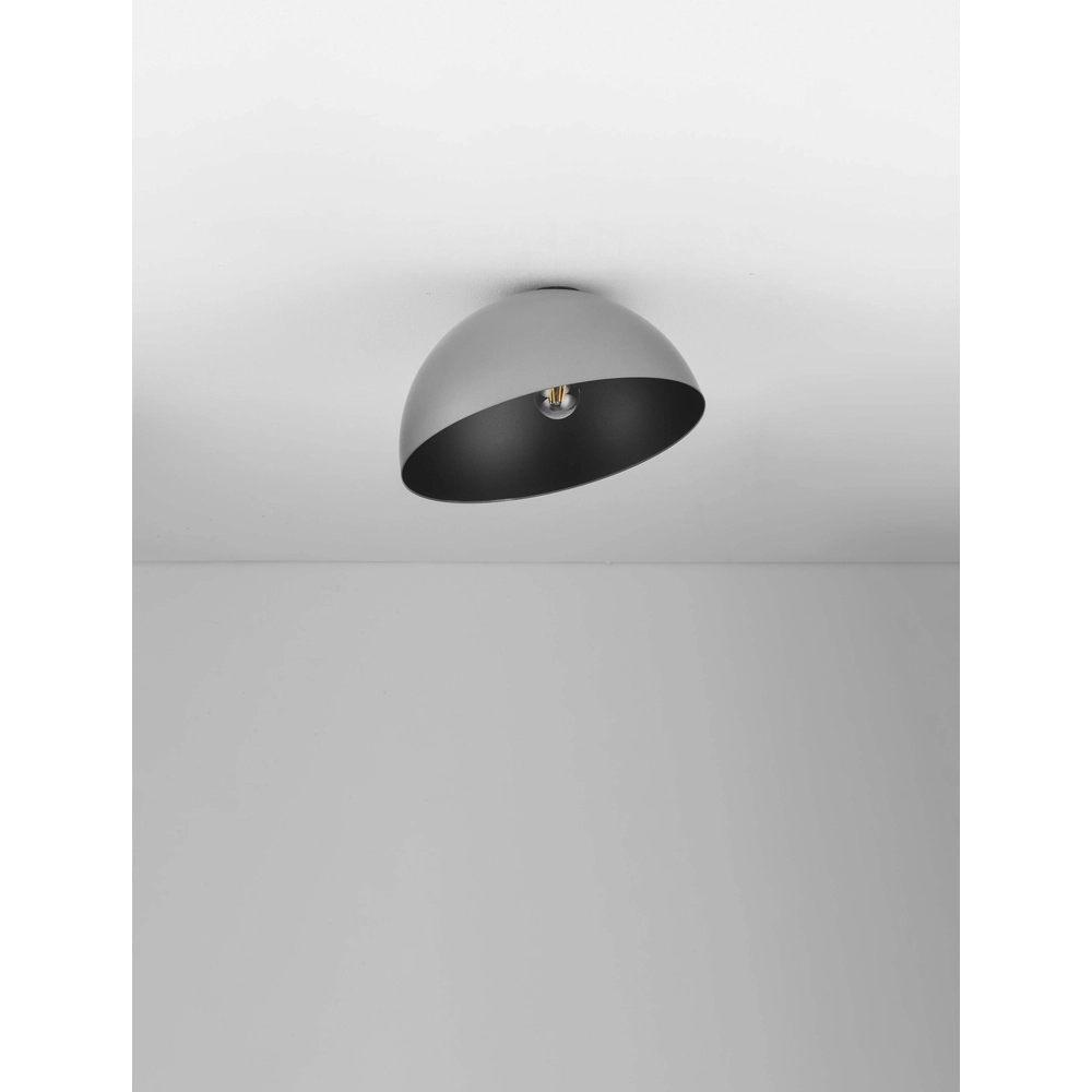 Plafondlamp Onia zwart Ø 40cm Lyora 5212017458131
