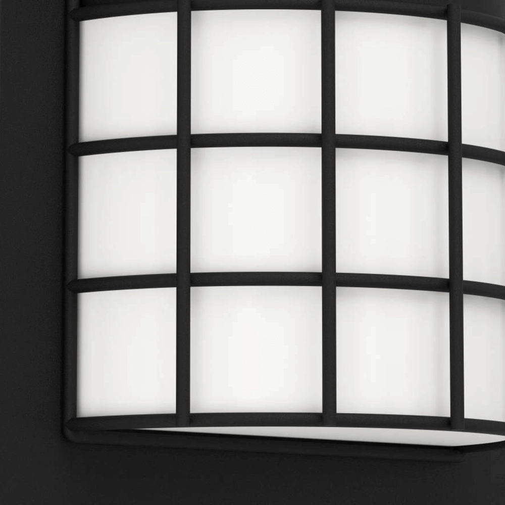 Zwarte buitenlamp Cistierna 2 Eglo 9008606231546