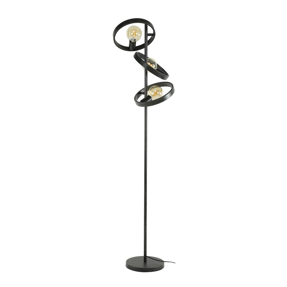 Ringen vloerlamp Hover 155cm hoog - charcoal Lyora 8716803513310