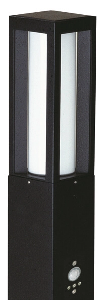 Buitenlamp met sensor staand Oblong zwart Albert 4007235620665