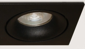2-licht inbouwspot Alice zwart Artdelight 8719831734917