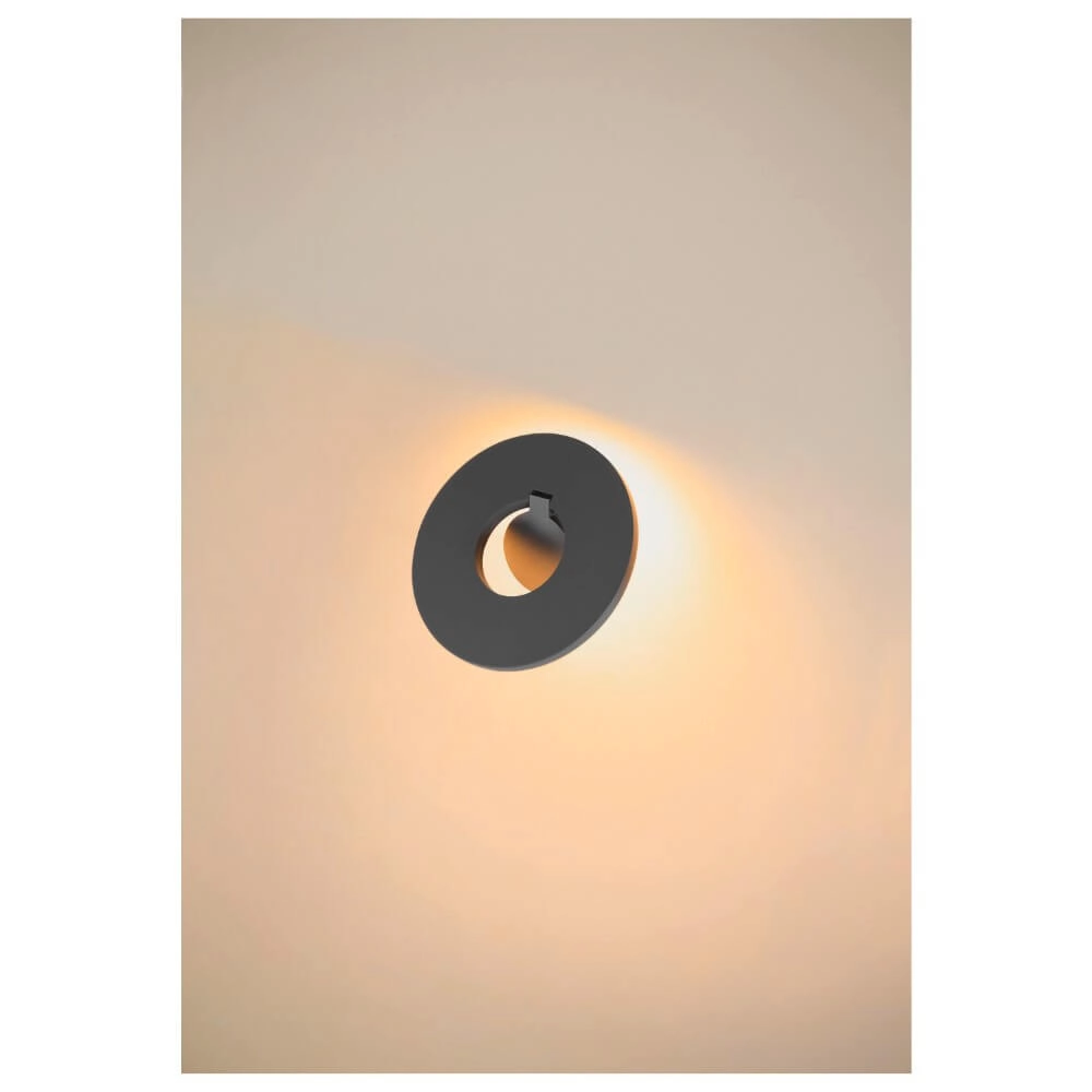 Led muurlamp I-Ring antraciet SLV 4024163275170
