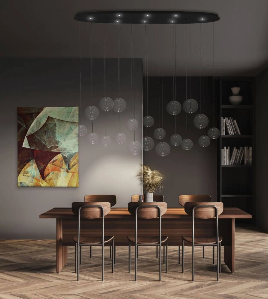 Hanglamp Espardello zwart Stars of Light 9008606270538