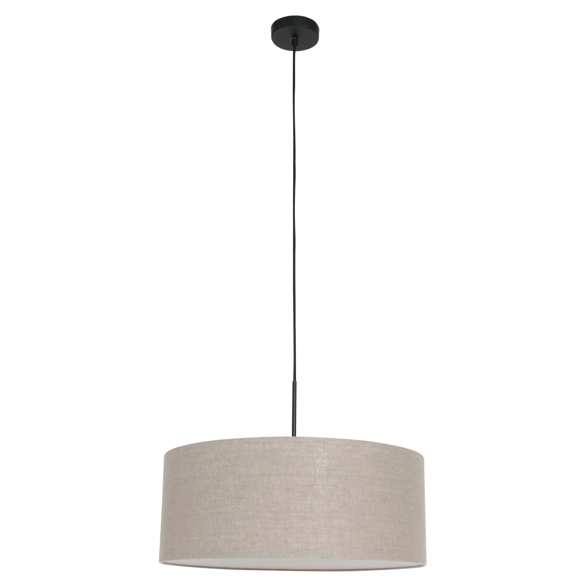 Hanglamp Sparkled 50cm met taupe kap Steinhauer 8712746146257