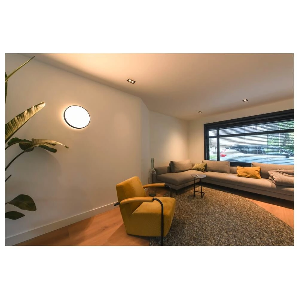 Plafondlamp / Hanglamp Medo Pro 40 zwart - CCT - 80g - Ø 38cm SLV 4024163276931