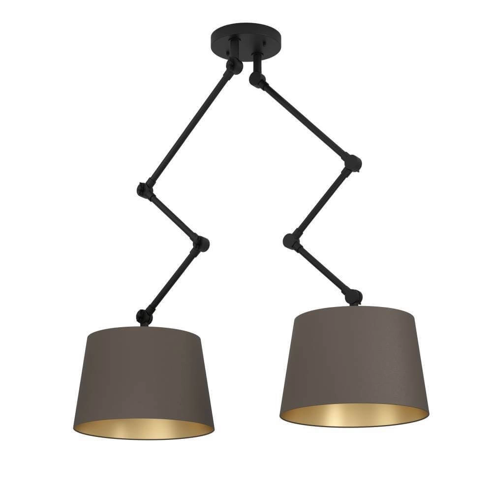 Hanglamp dubbel verstelbaar Pistunio cappuccino Hanglamp dubbel verstelbaar Pistunio cappuccino