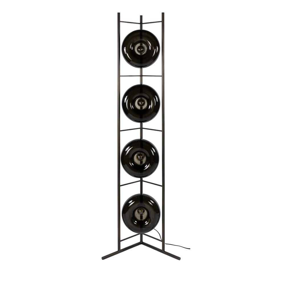 Moderne vloerlamp Soll sienna bruin Lyora 8716803514713