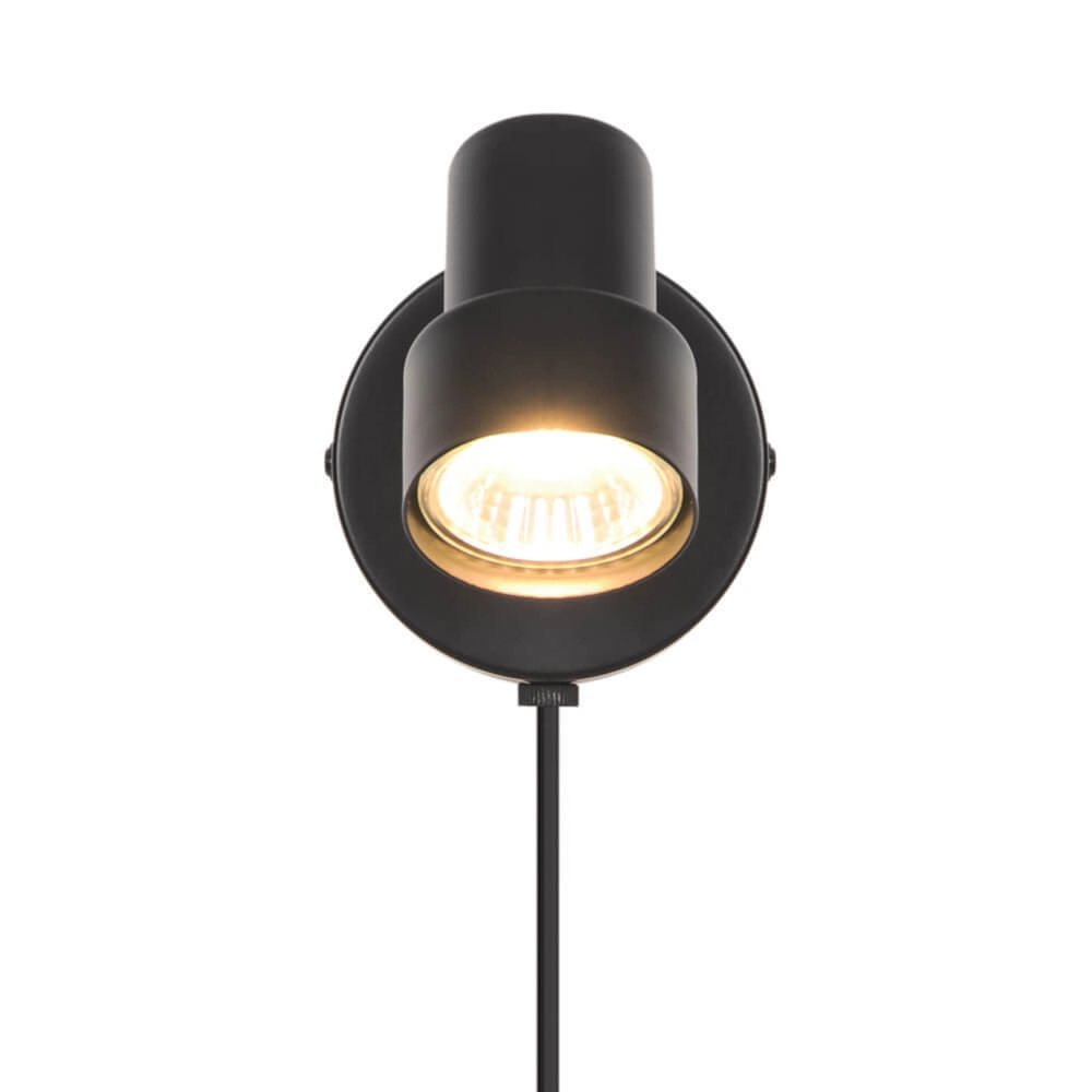Wandlamp Boston zwart Nordlux 5704924024535