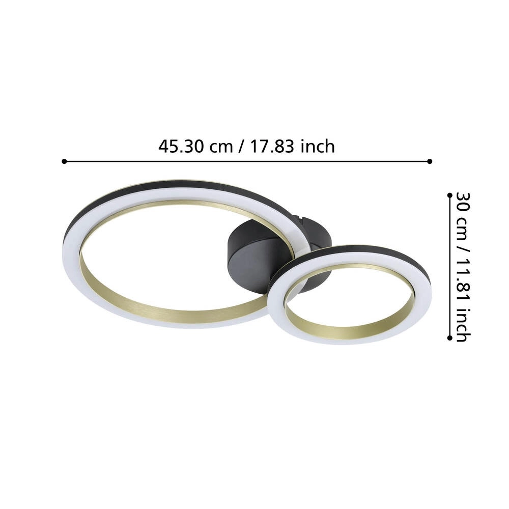 Plafondlamp Calliera design rond Eglo 9008606316113