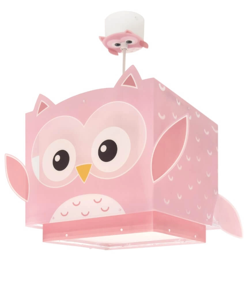 Kinderkamer hanglamp Pink Owl Kinderkamer hanglamp Pink Owl