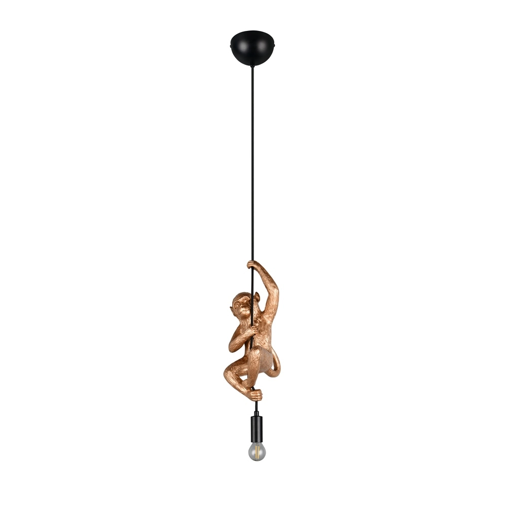 Hanglamp Fips aapje goud Trio 4017807667998