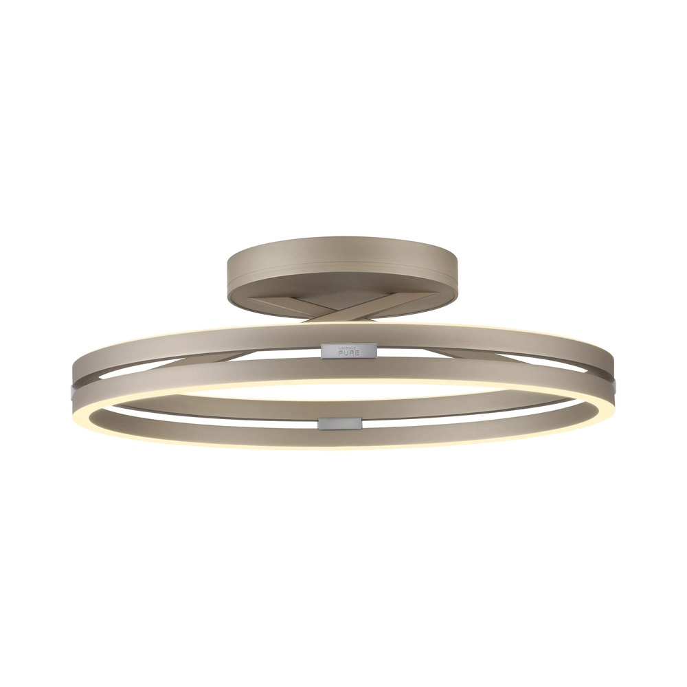 Led plafondlamp Pure Loop Ø 60cm - bronce Paul Neuhaus 4012248398340