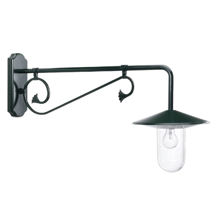 Landelijke muurlamp Louvre zwart Landelijke muurlamp Louvre zwart