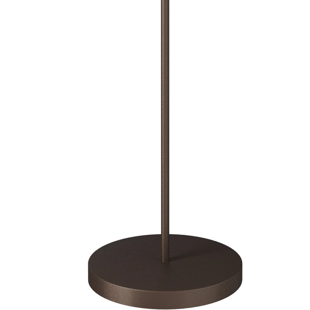 3-lichts vloerlamp Talana cacao bruin met goud Masterlight 8718121427119