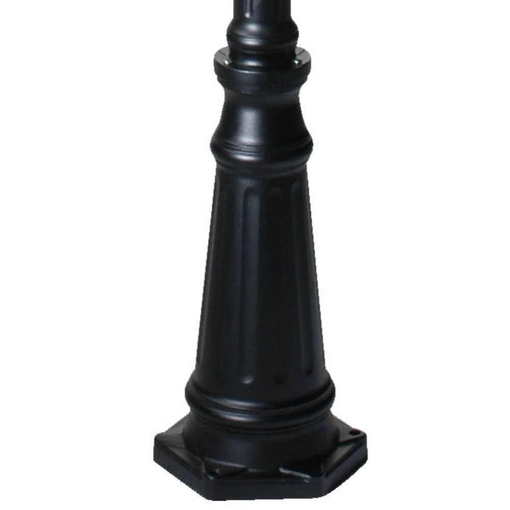 Buitenlantaarn Perla 122cm klassiek zwart Franssen 8019093563806