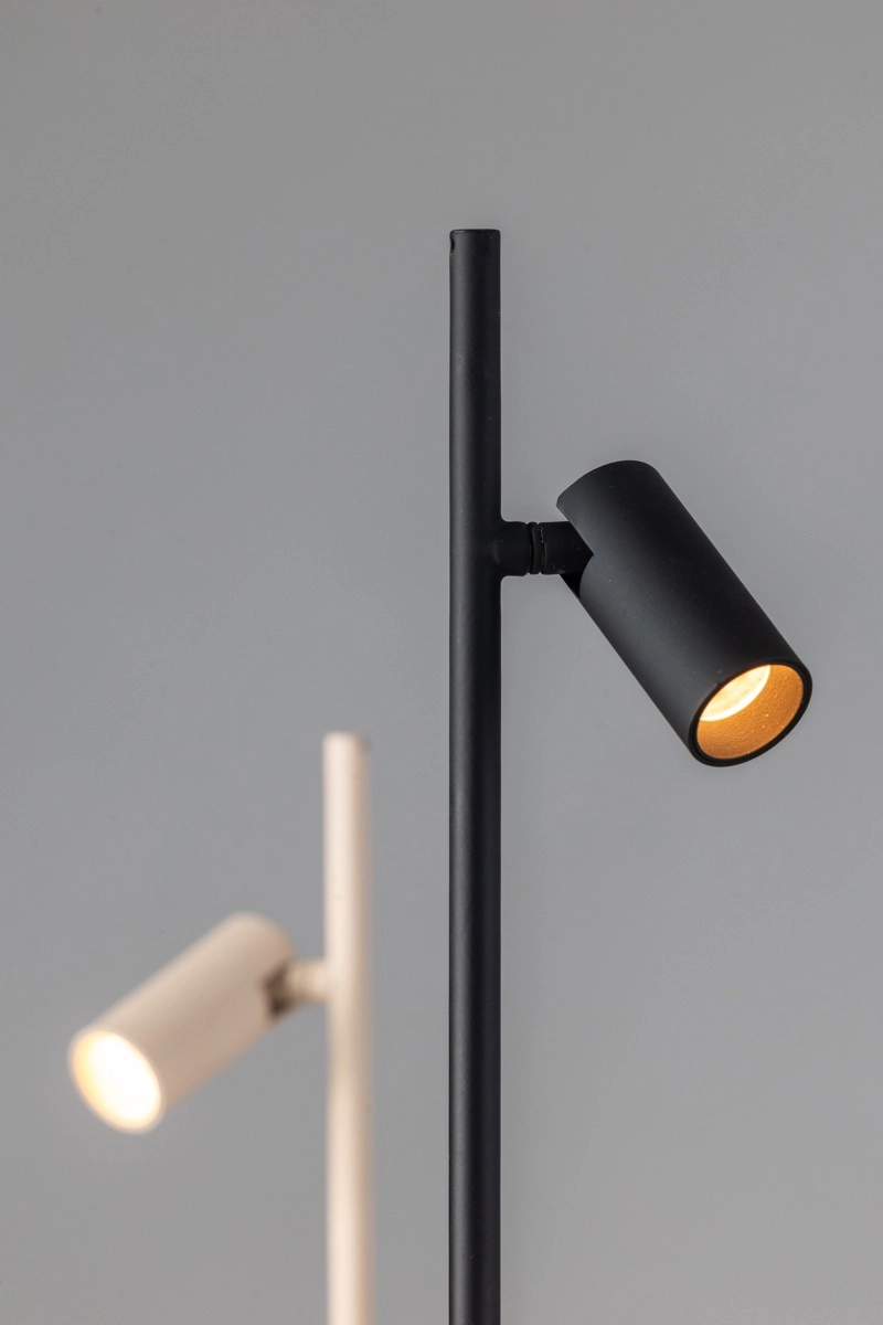 Leeslamp Minora 2x led - zwart ETH 8720195311287